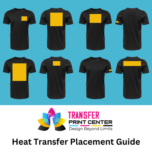 Heat Transfer Size Placement Guide