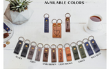Custom Genuine Leather Keychains